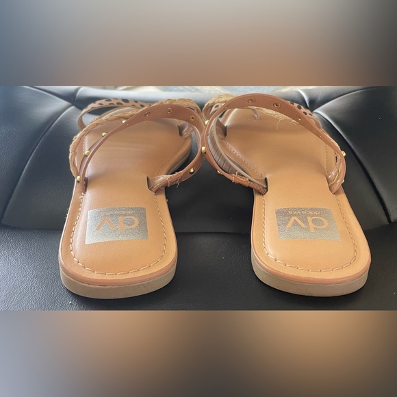 🩴 Dolce Vita Brown Jessa tan Sandals NWT NO BOX - Picture 2 of 8